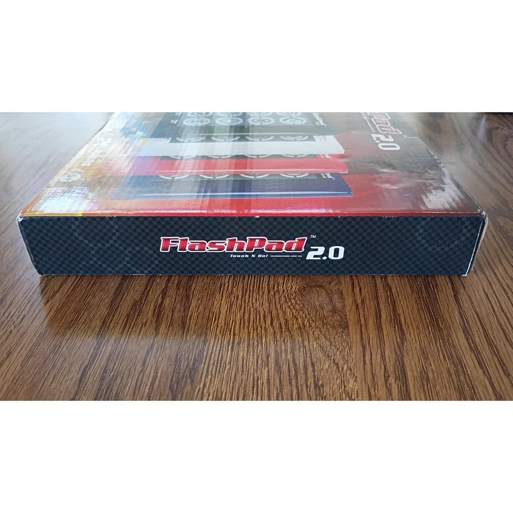 Flash Pad Touch N Go 2.0 Black - 5 Electronic Games - New Open Box